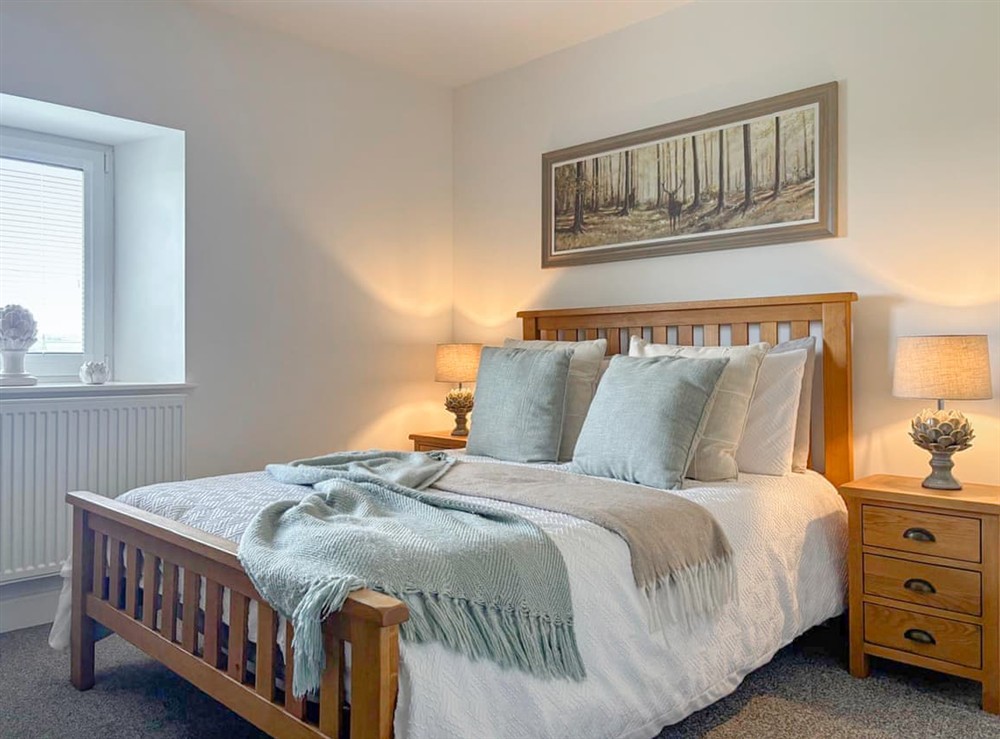 Double bedroom at Tosside Fold Farm Cottage in Tosside, North Yorkshire