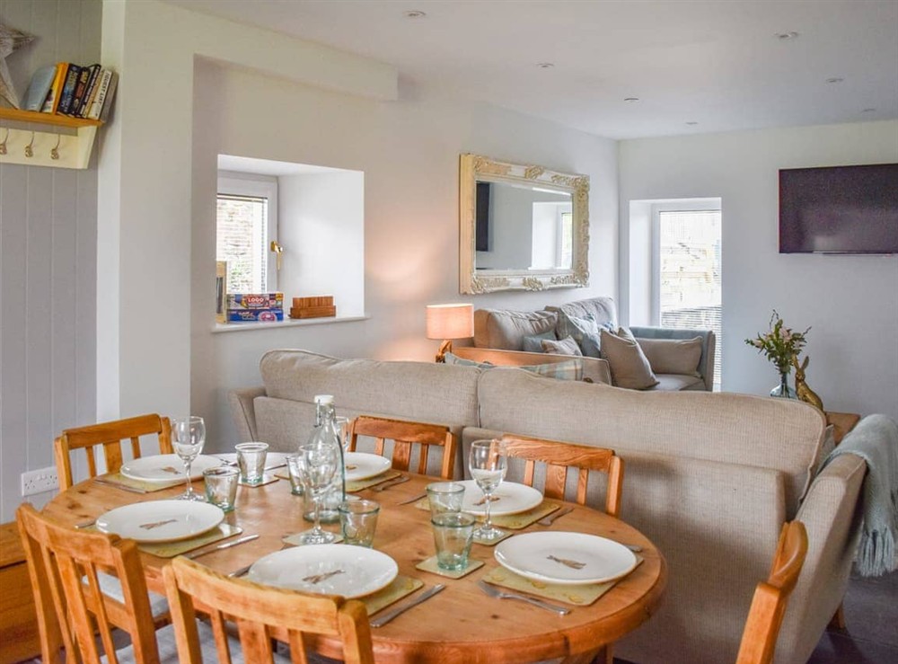 Kitchen/diner at Tosside Fold Farm Cottage in Tosside, North Yorkshire