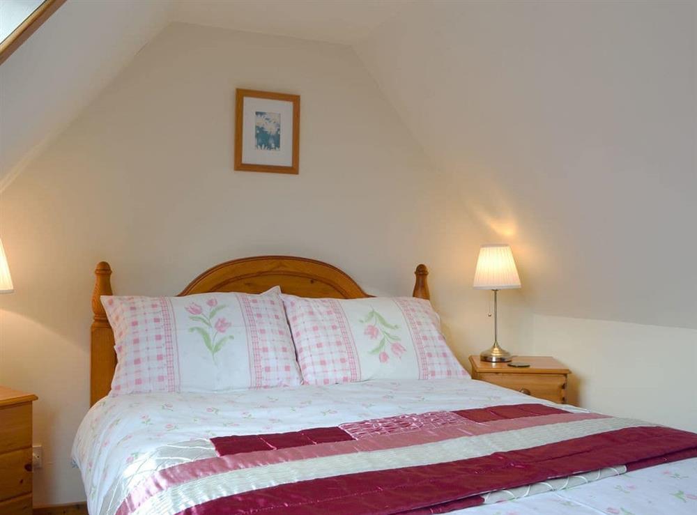 Comfortable double bedroom (photo 2) at Tote Cottage in Skeabost Bridge, Isle Of Skye