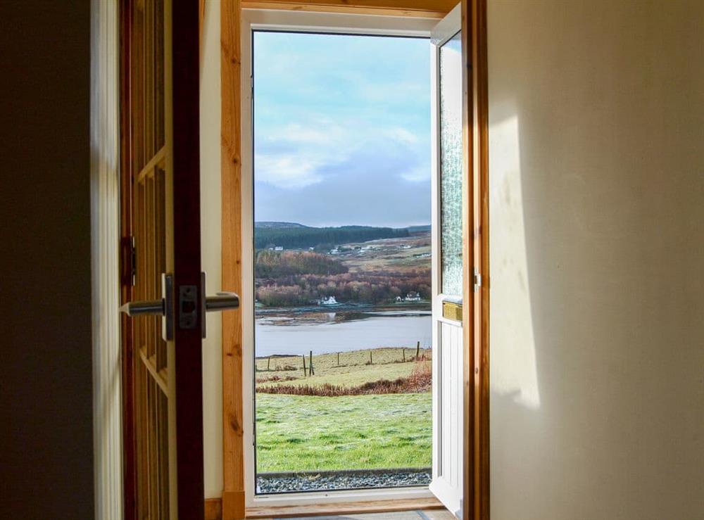 Hallway at Tote Cottage in Skeabost Bridge, Isle Of Skye