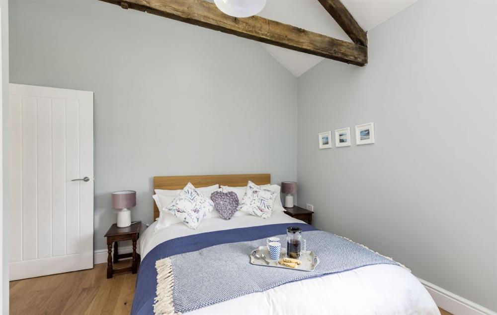Bedroom two with king-size bed at Tothery Cottage, Hooke