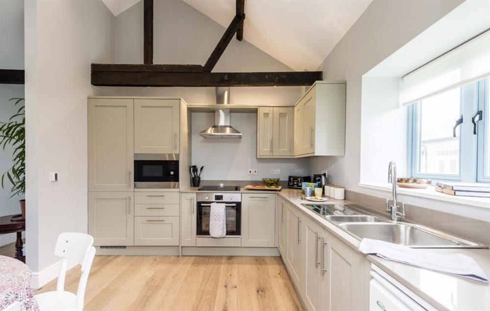 Open plan kitchen at Tothery Cottage, Hooke