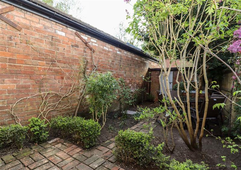 Enjoy the garden at Touchstone Cottage, Stratford-Upon-Avon
