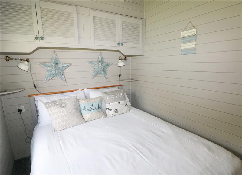 One of the bedrooms at Touchwood Lodge, Amroth
