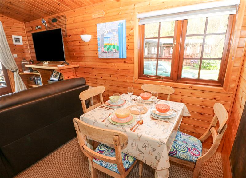 The dining room at Touchwood Lodge, Amroth