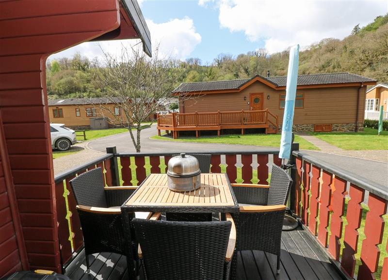 The garden at Touchwood Lodge, Amroth