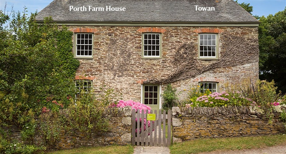 Roseland Porth Farm House and Towan Cottage are within the same building, Cornwall at Towan Cottage in Roseland, Cornwall