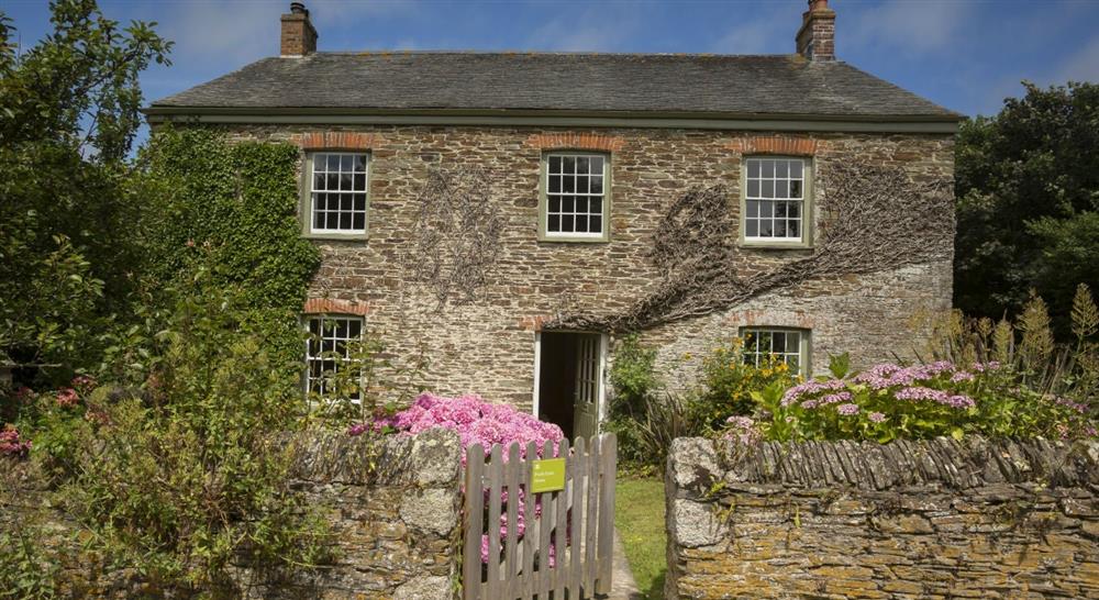 The exterior of Towan Cottage and Porth Farm House, Roseland, Cornwall at Towan Cottage in Roseland, Cornwall