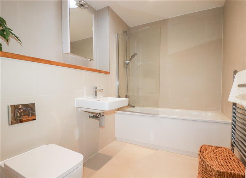 This is the bathroom at Towan Penthouse, Newquay
