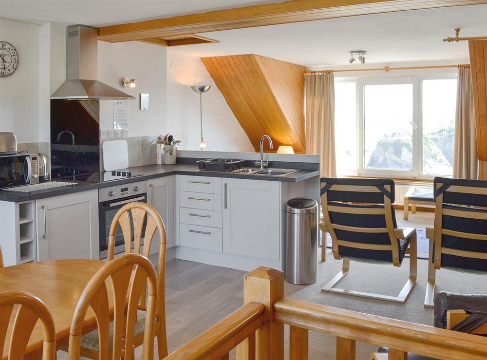 Wonderful open plan second floor apartment at Towan View Loft in Newquay, Cornwall