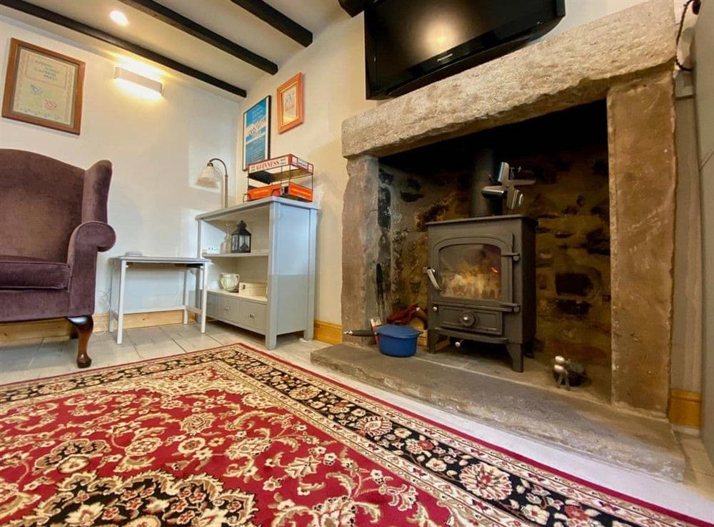 Living room at Towd Mans Cottage in Bonsall, near Matlock, Derbyshire