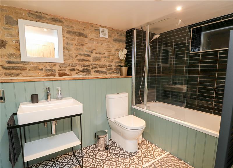 This is the bathroom at Tower Barn Cottage, Ryde