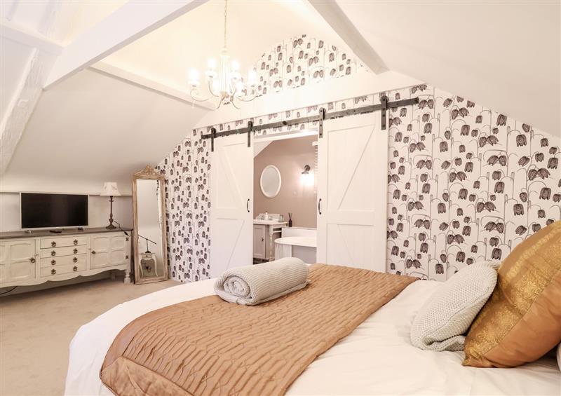 This is a bedroom at Tower End Cottage, Melton