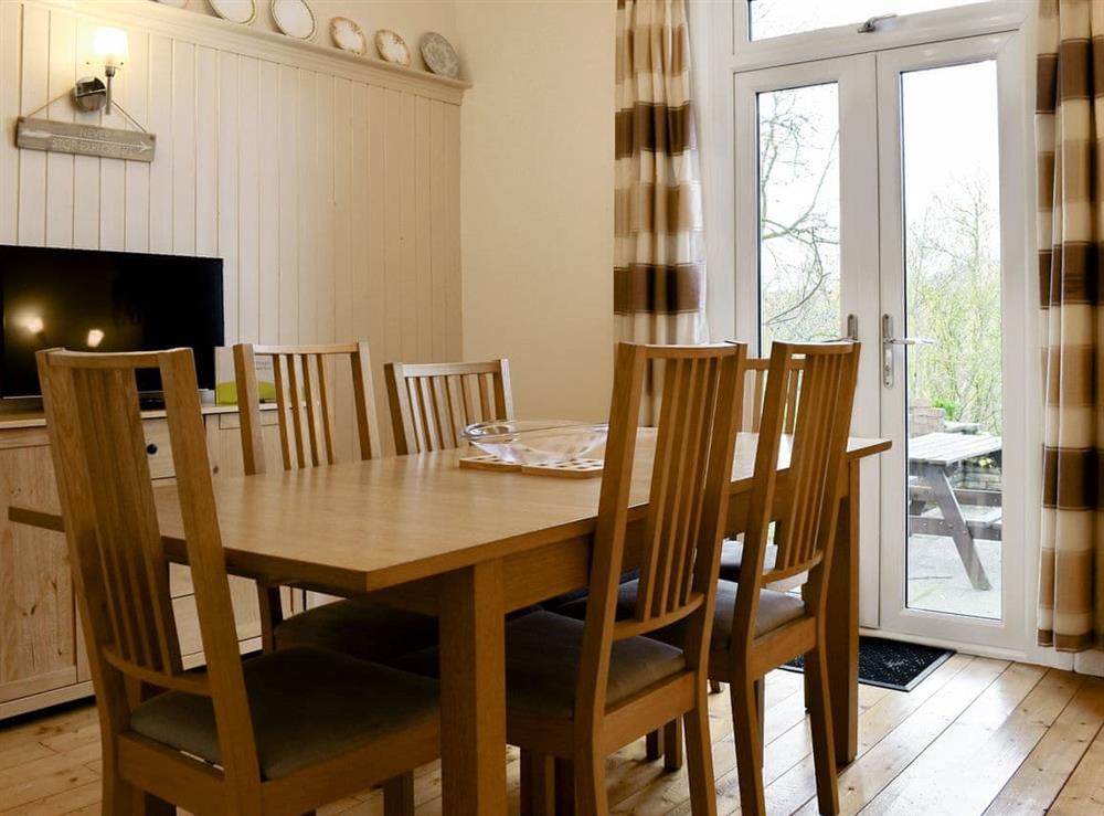 Spacious dining room at Tower View in Beech Hill, near Bowness-on-Windermere, Cumbria