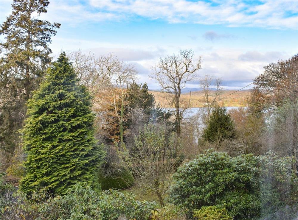 Wonderful views from the bedroom at Tower View in Beech Hill, near Bowness-on-Windermere, Cumbria