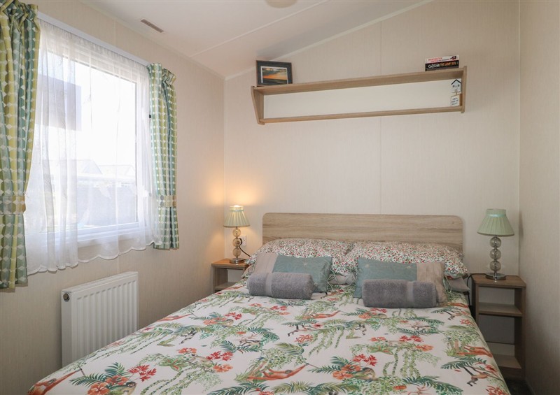 A bedroom in Tower View Number 34 at Tower View Number 34, Pevensey Bay