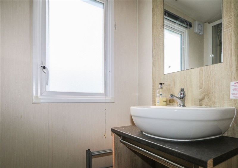 Bathroom at Tower View Number 34, Pevensey Bay