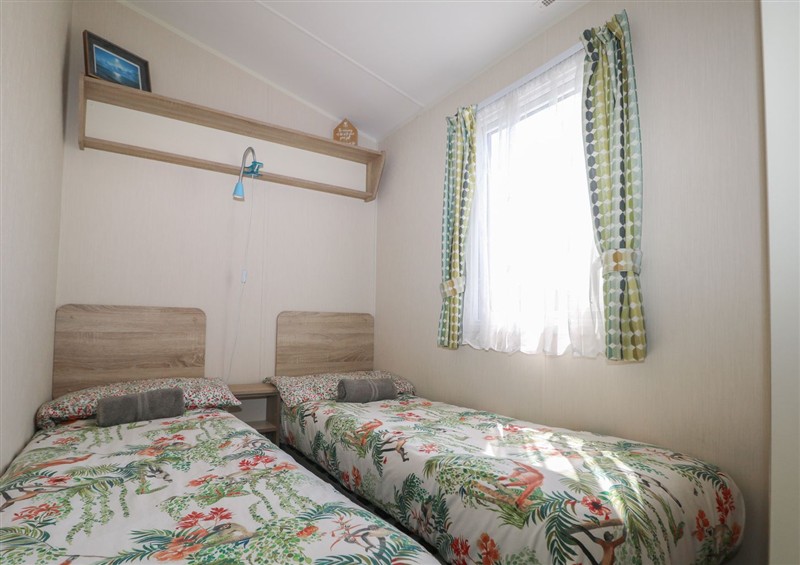 One of the bedrooms at Tower View Number 34, Pevensey Bay