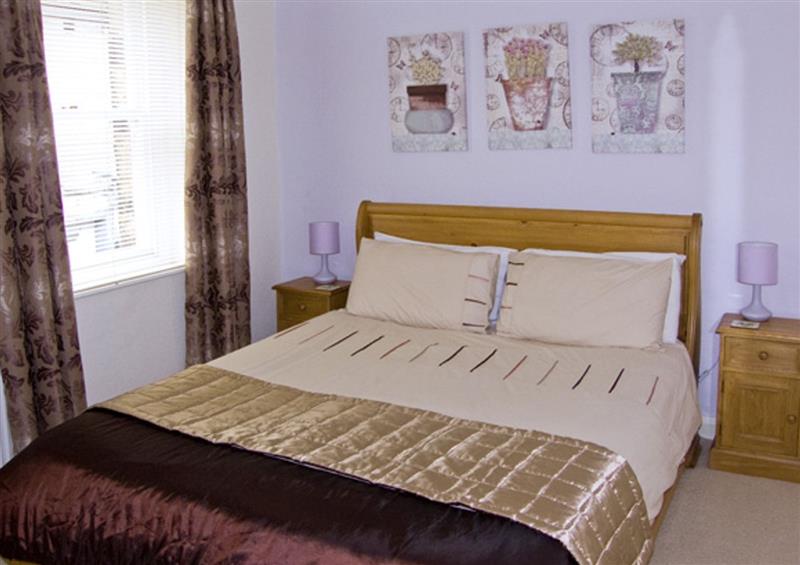 This is the bedroom at Town Cottage, Skipton
