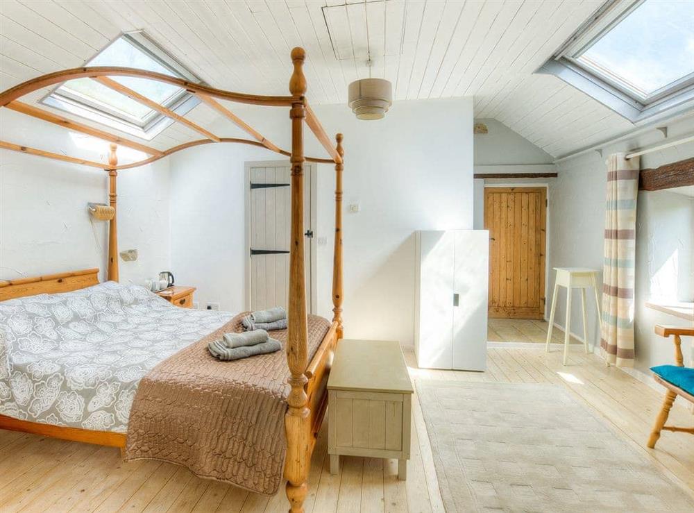 Double bedroom at Town End Barn in Warslow, Nr Buxton, Derbyshire., Staffordshire