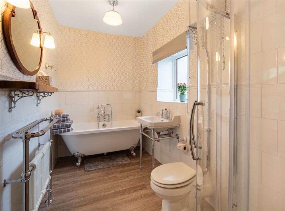 Bathroom at Town Hall Cottage in Newbrough, Northumberland