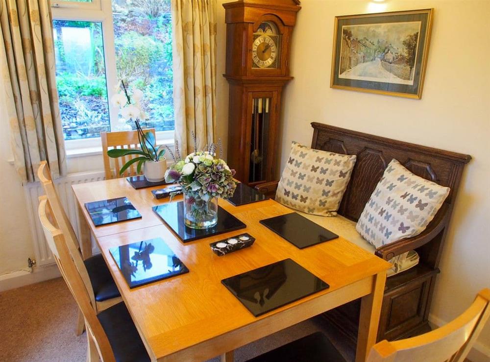 Dining room at Town View in Kendal, Cumbria