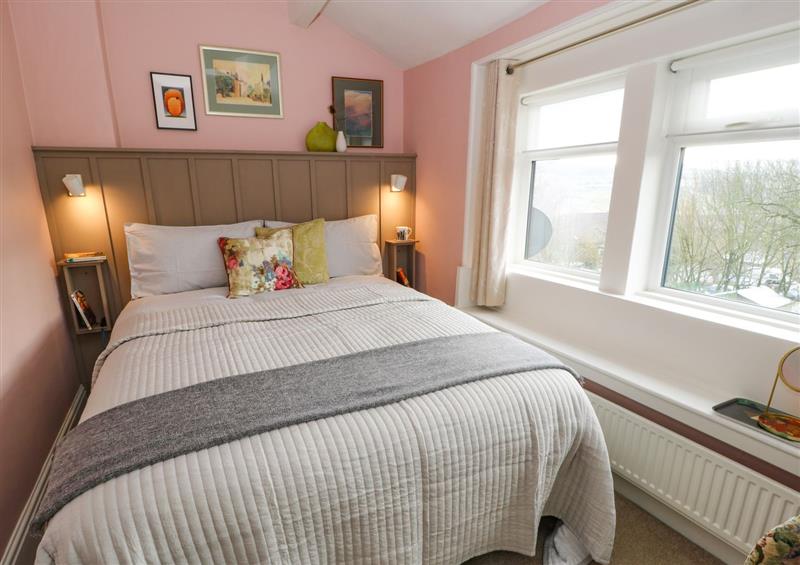One of the 2 bedrooms at Townend Cottage, Haworth