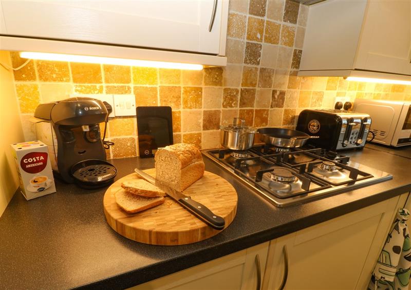 This is the kitchen at Townend Cottage, Haworth