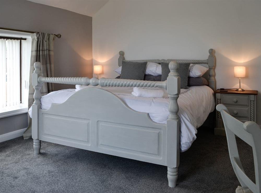 Double bedroom at Townend Cottage in Wiggonby, near Carlisle, Cumbria