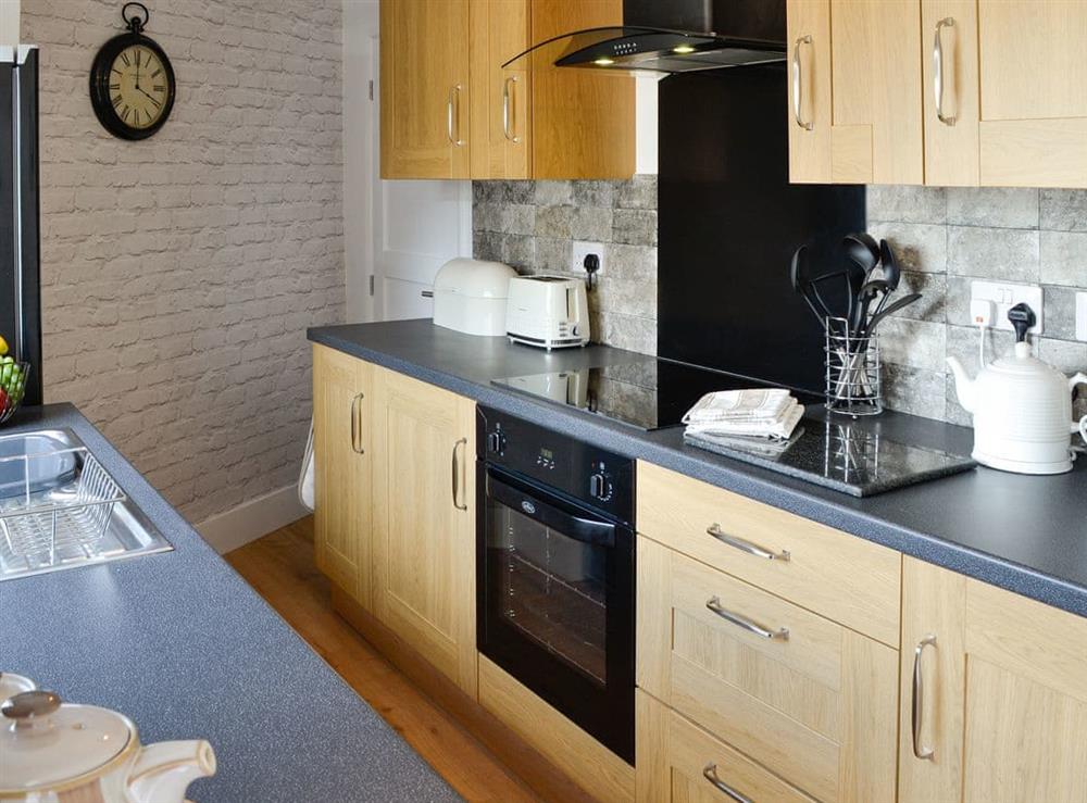 Kitchen at Townend Cottage in Wiggonby, near Carlisle, Cumbria