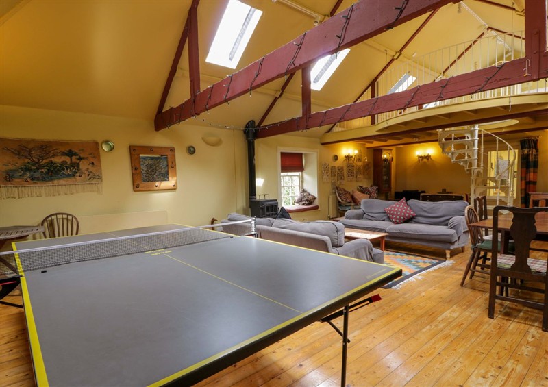 Relax in the living area at Townhead of Auchenbainzie, near Thornhill