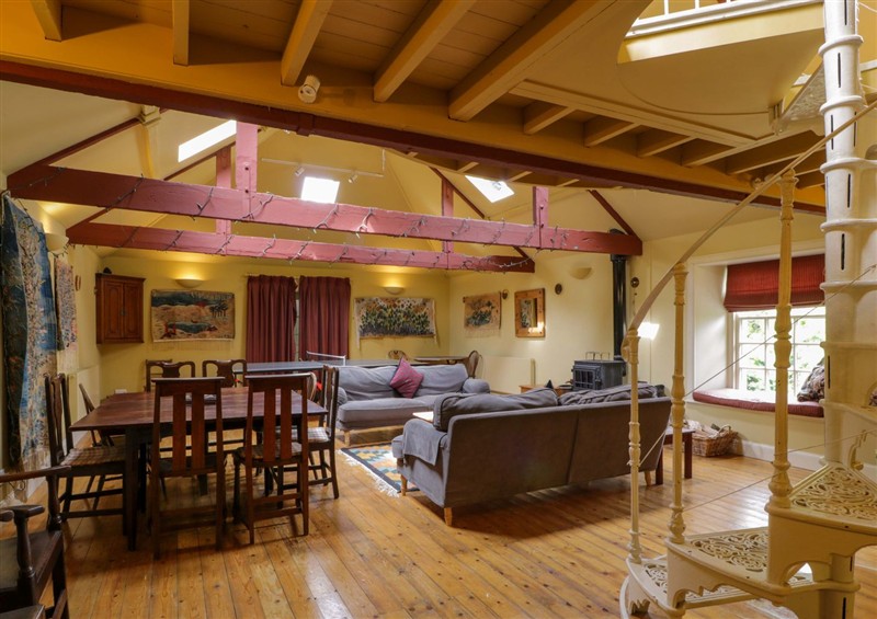 The living room at Townhead of Auchenbainzie, near Thornhill
