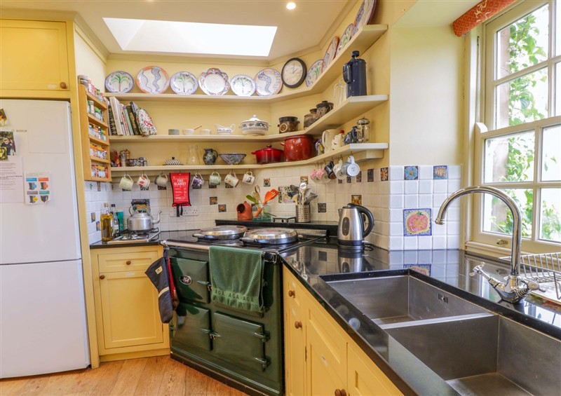 This is the kitchen at Townhead of Auchenbainzie, near Thornhill
