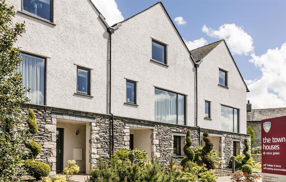 Townhouse 5 is one of three luxury properties located next to the first tee of Carus Green Golf Club at Townhouse No. 5, Burneside, near Kendal