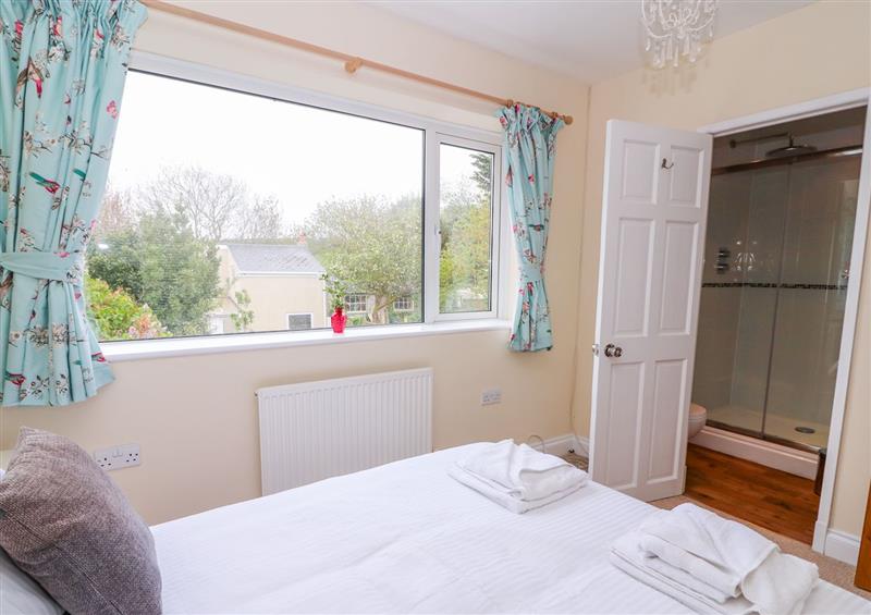 A bedroom in Towyn Hall at Towyn Hall, New Quay