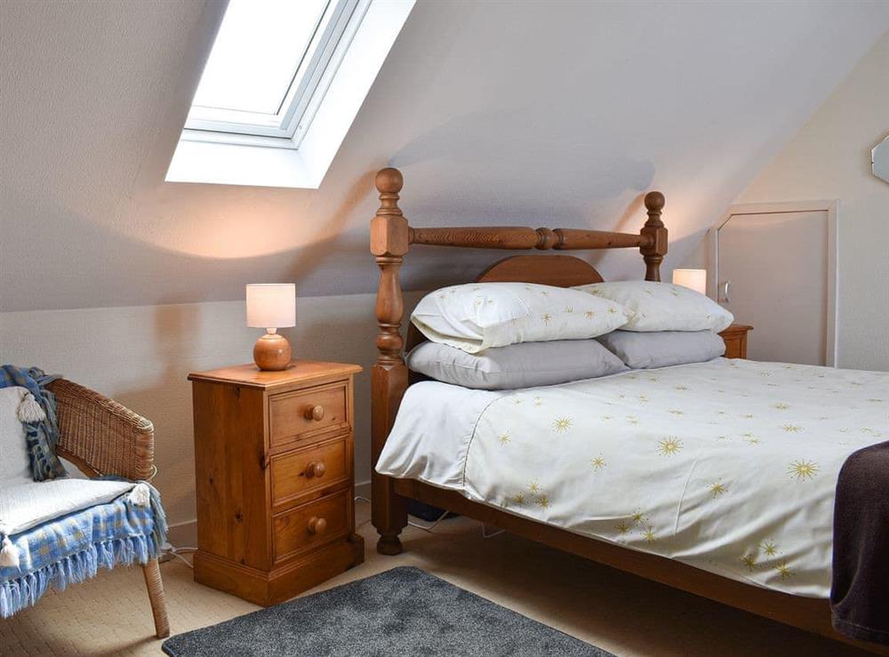 Double bedroom at Tradewinds in Portknockie, near Buckie, Moray, Banffshire