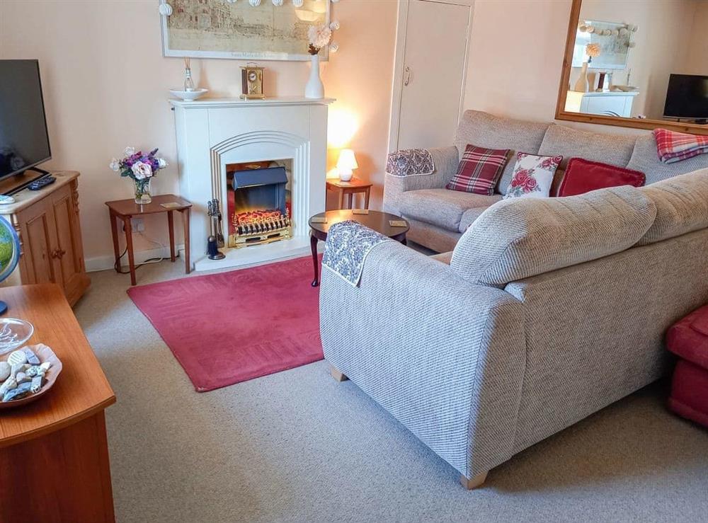 Living room at Tradewinds in Portknockie, near Buckie, Moray, Banffshire