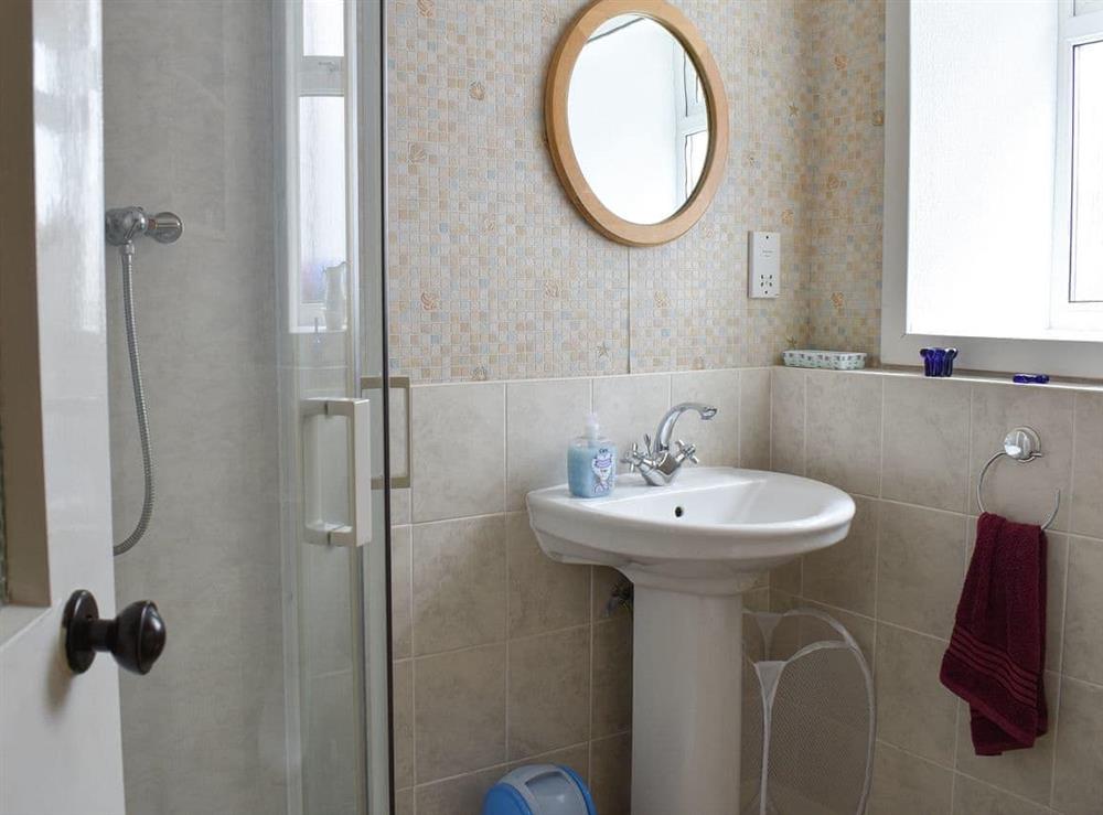 Shower room at Tradewinds in Portknockie, near Buckie, Moray, Banffshire