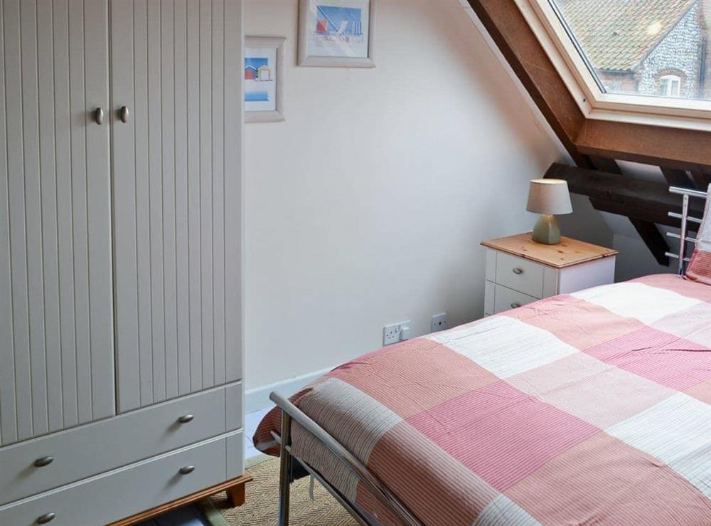 Double bedroom at Trailor Cottage in Weybourne , Norfolk