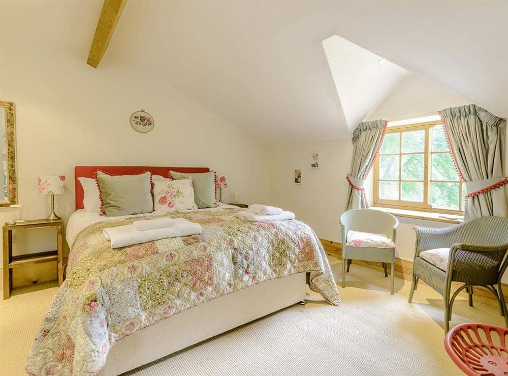Double bedroom at Tranmire Cottage in Lastingham, North Yorkshire