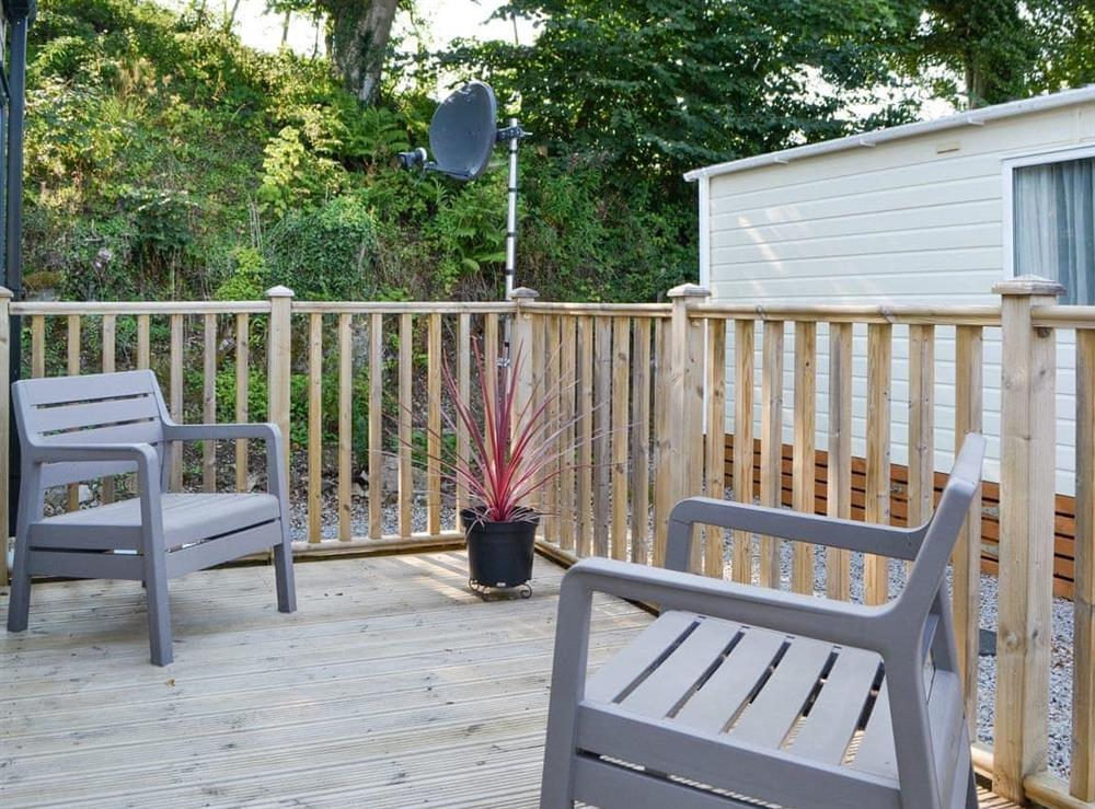 Terrace at Tranquility in Brigham, Cockermouth, Cumbria