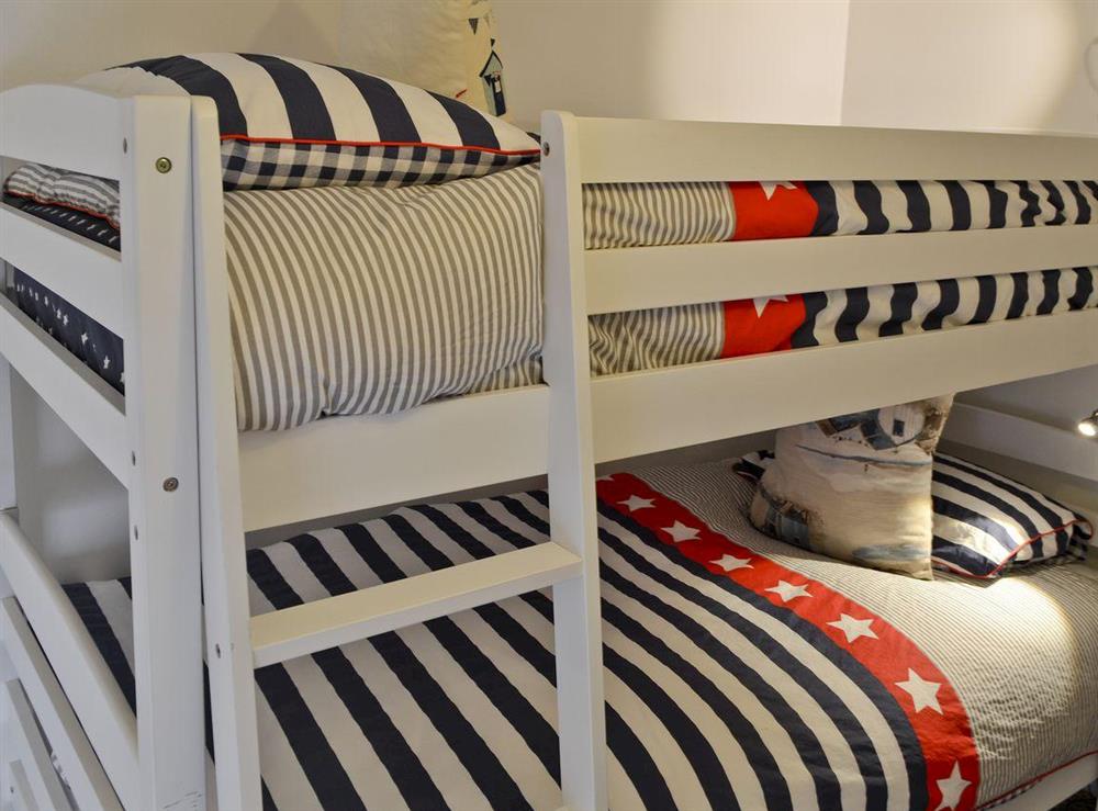 Bunk Bedroom at Tranquility in Mevagissey, Cornwall