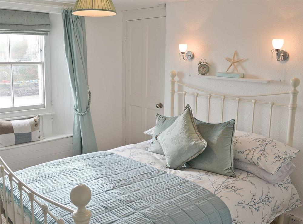 Double bedroom at Tranquility in Mevagissey, Cornwall
