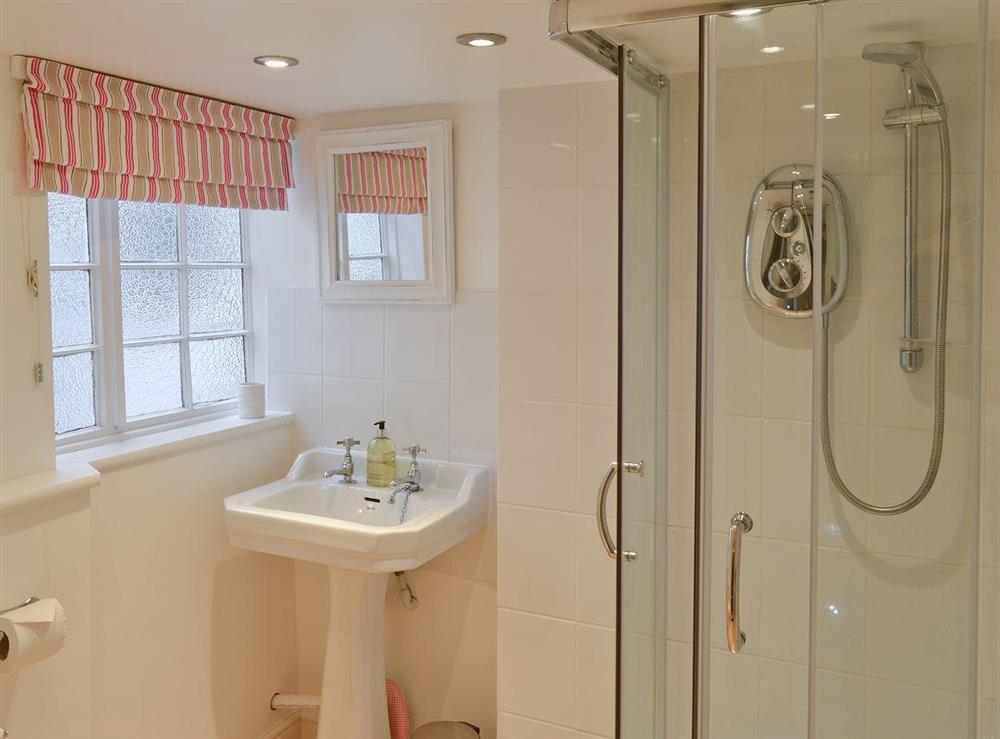 Shower Room at Tranquility in Mevagissey, Cornwall