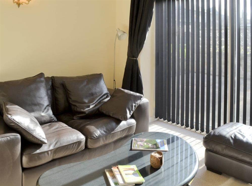 Comfortable living room at Tranquillity in North Sunderland, Seahouses, Northumberland