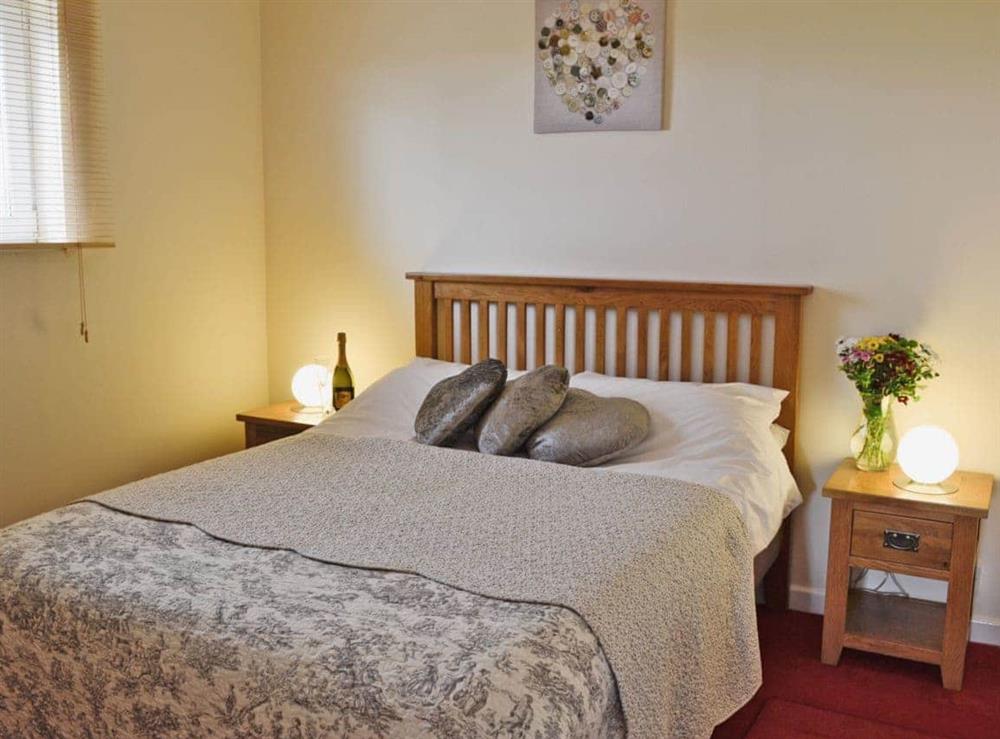 Double bedroom at Trappers in St Neot, Liskeard, Cornwall
