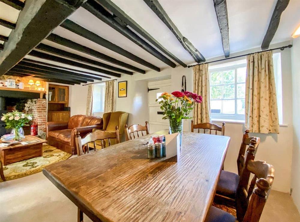 Dining Area at Trapps Cottage in Haxton, Wiltshire
