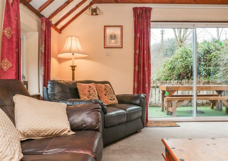 Relax in the living area at Travellers Rest, Wheddon Cross