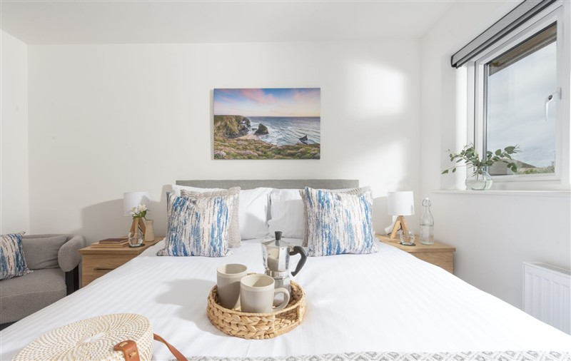 Bedroom at Tre Lowen, Cornwall