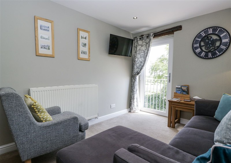 The living room at Treacle, Carnforth